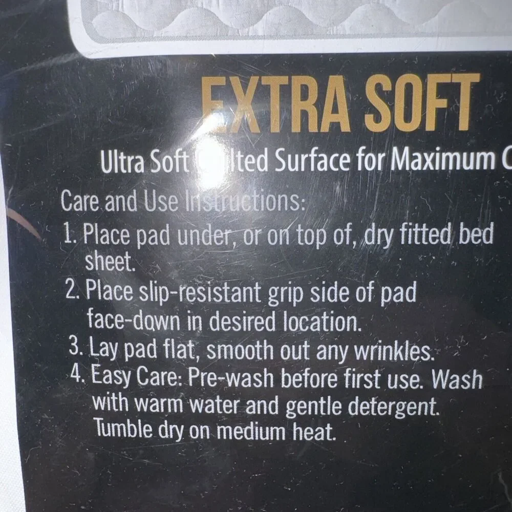 Gorilla Grip Maximum Absorbency Incontinence Pad Machine Washable Slip-Resistant